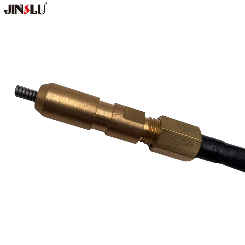 Manual Laser Welding Wire Feed Tube: Copper Fitting and Laser Fiber Connector for Precision Welding