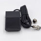 Industrial Heavy Duty Foot Pedal Switch – Metal Housing, Anti-Slip, 2M Cable, GX16 2-Pin/3-Pin, 220V