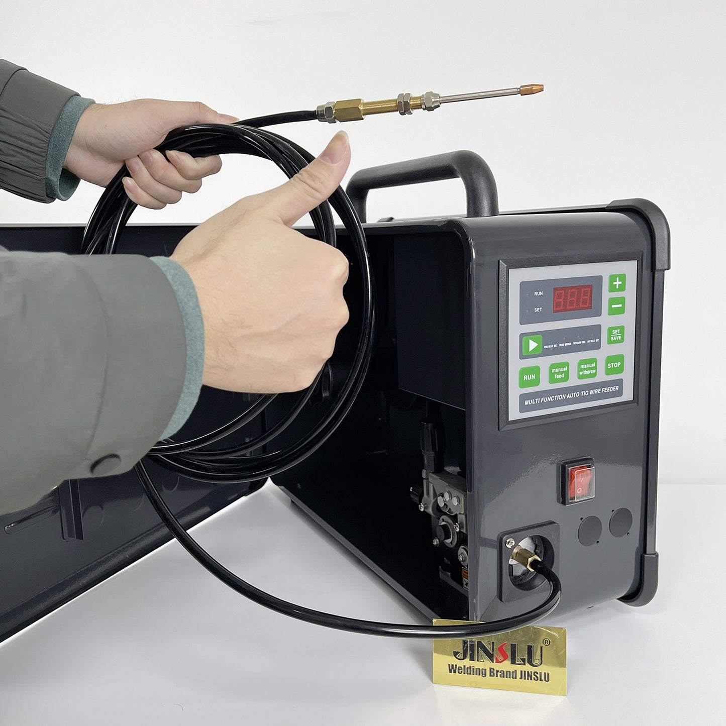 WF-007E Laser Welding Wire Feeder - Automatic Digital Control, 110