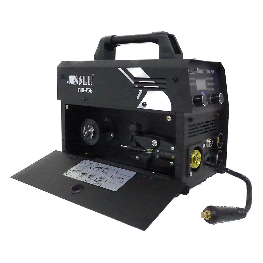 JINSLU Electric Welding Machines MIG-156 110/220V Dual Voltage MIG Electric ARC Welders