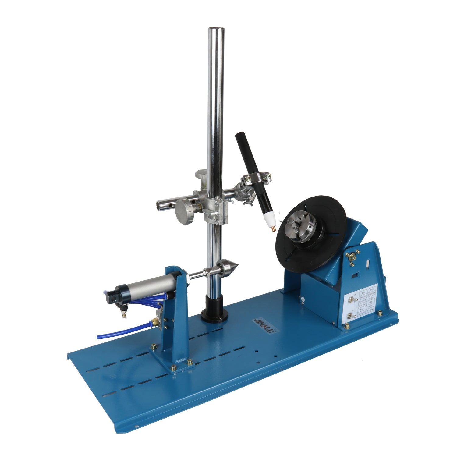 BY-10 Welding Positioner Machine with Welding Touch Holder and Pneumat ...